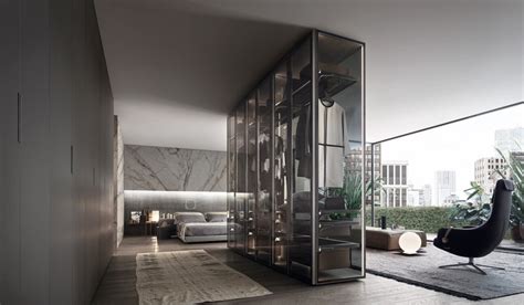 Прозрачный шкаф для одежды Cover от компании Rimadesio: преимущества ...