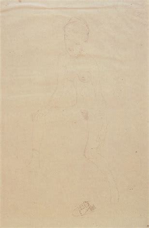 Seated Nude By Gustav Klimt On Artnet