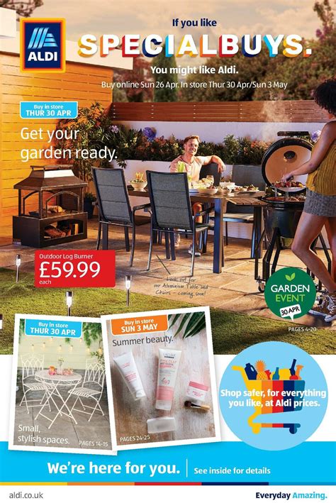 ALDI UK - Offers & Special Buys from 23 April