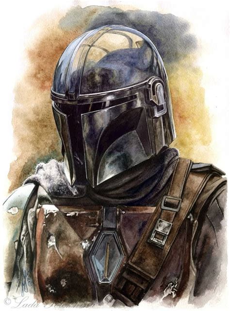 The Mandalorian By Slightlymadart On Deviantart Mandaloriano