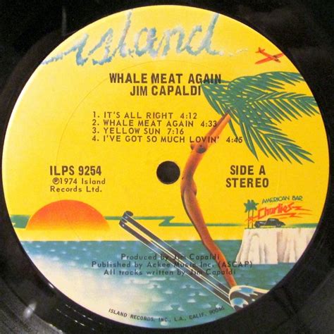 Jim Capaldi Whale Meat Again LP Album Ter Akerrecords Nl