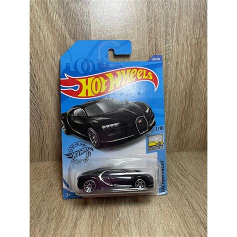 Jual Hot Wheels Bugatti Chiron Black Version Shopee Indonesia