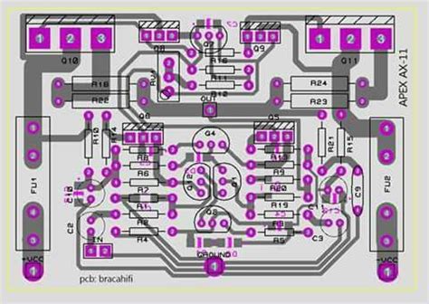 Apex Power Amplifier Circuit Diagram