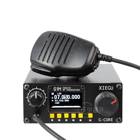 2022 Neueste G CORE SDR Amateur Radio XIEGU G1M SSB CW 0 5 30MHz Moblie