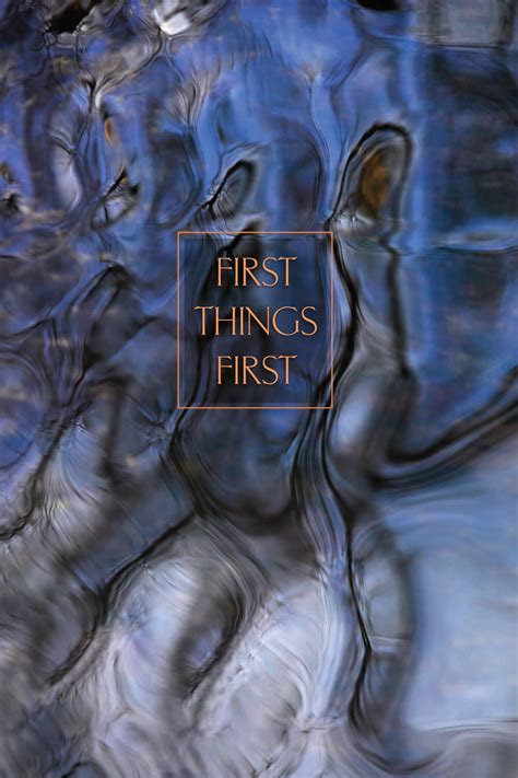 First Things First by Thanissaro Bhikkhu | Goodreads