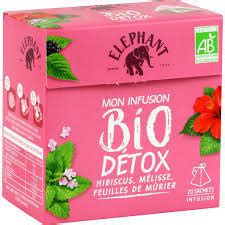 Infusions Eléphant Hibiscus Mélisse Bio Buy online