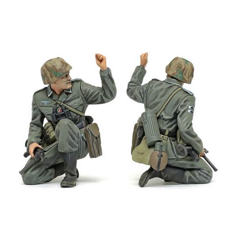 Figurines Militaires Infanterie Allemande Fin Seconde Guerre Mondiale