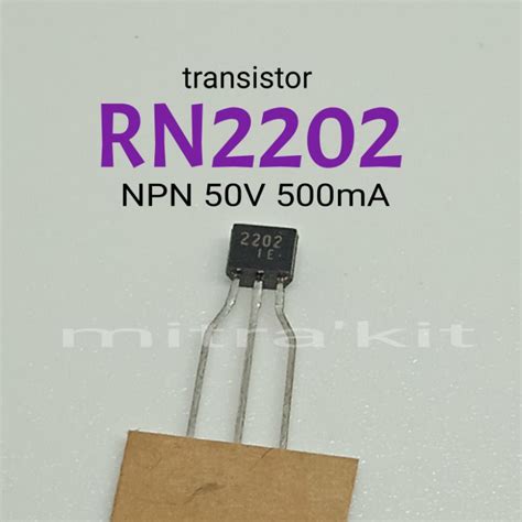 Jual Transistor RN2202 NPN 50V100mA Shopee Indonesia