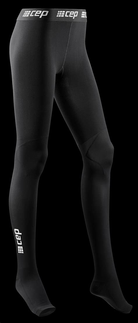 Cep Recovery Compression Tights Women Black Troisport Sa