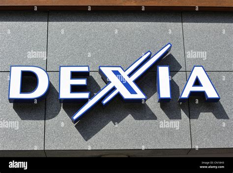 dexia logo  res stock photography  images alamy