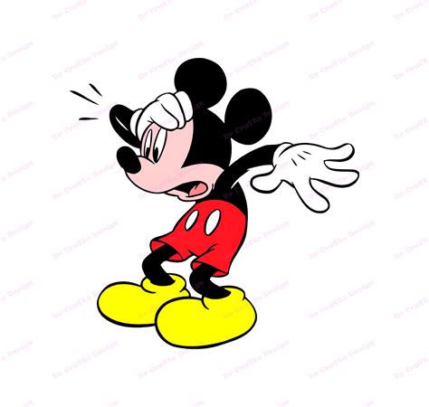 Mickey Mouse Confused