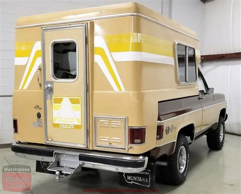 Rare Factory Camper 1977 Chevrolet Blazer Chalet Home Design Garden