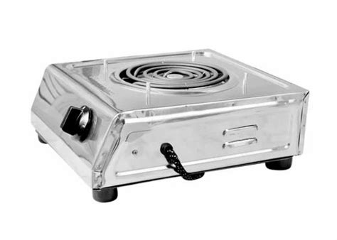 Polished Stainless Steel Jumbo Electric Hot Plate For Kitchen Purpose Size 25x20x12 5cm At