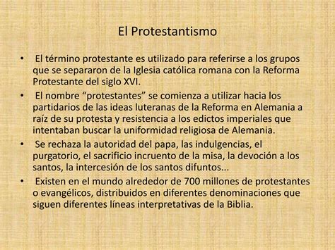 Qué Es El Protestantismo 7