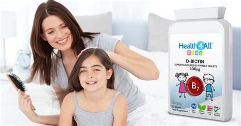 Kids D-Biotin Chewable Tablets | Health4All