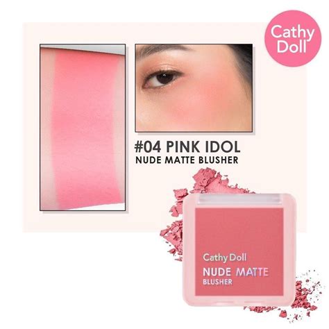 Ph N M H Ng Cathy Doll Nude Matte Blusher Nika Cosmetics
