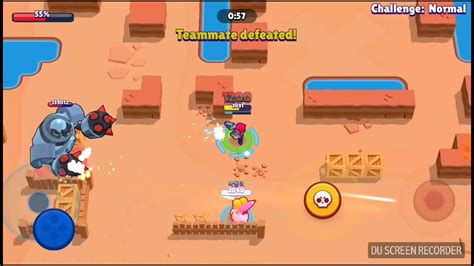 Brawl Stars Boss Fight Normal Colt Youtube