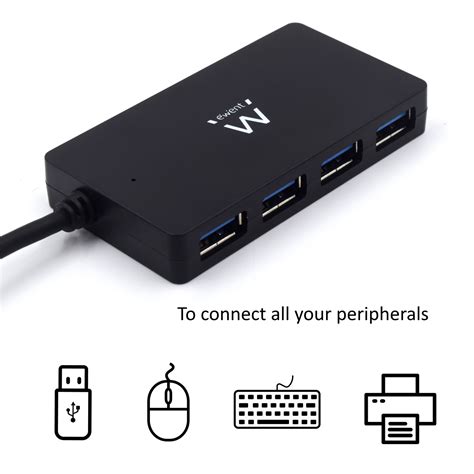 4 Port Usb 32 Gen1 Usb 30 Hub Ewent Eminent