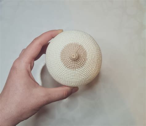 PATTERN Crochet Breast Model Boob Boobie Amigurumi Pattern