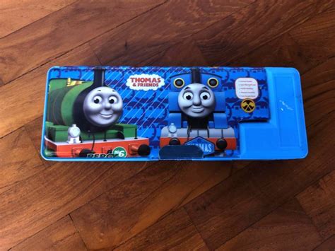 Thomas and Friends Blue Pencil Case for Kuds, Hobbies & Toys, Stationery & Craft, Stationery ...