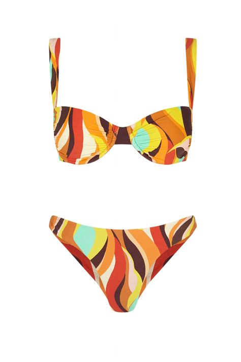Bikini Balconette Fuego Brasile A Multicolor Robin Collection Robin Collection