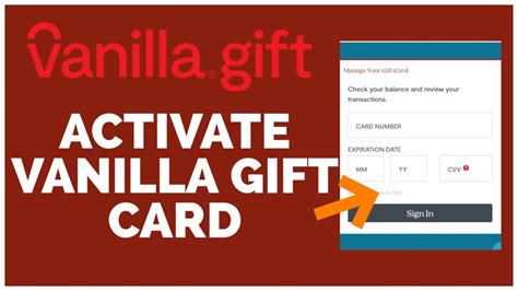 How To Activate Vanilla Gift Card Online STEP BY STEP YouTube