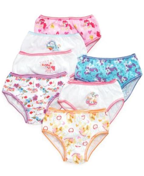 My Little Pony Cotton Underwear, 7-Pack, Little Girls & Big Girls - Macy's