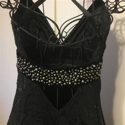 Bebe Dresses Black Bebe Evening Gownlong Dress Poshmark