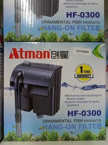 Filtro Externo Atman Hf300 220v Parcelamento Sem Juros