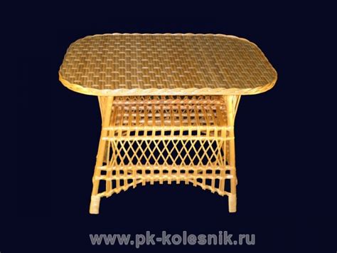 Фото плетеной мебели из лозы для сада