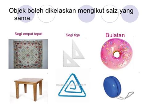Objek Bentuk Segi Empat Tepat