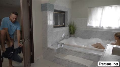 Blonde Big Tits TS Analed By Husbands Perv Friend AShemaletube