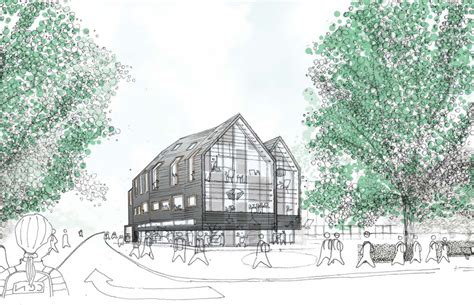 Gallery Of City College Norwich Bdp 10 Architecture Sketch City