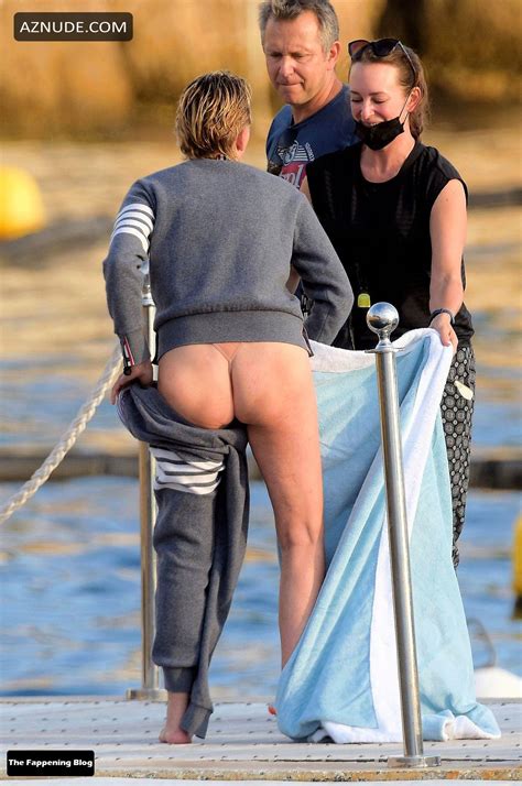 Sharon Stone Sexy Seen Flashing Her Nude Boobs In Antibes Aznude