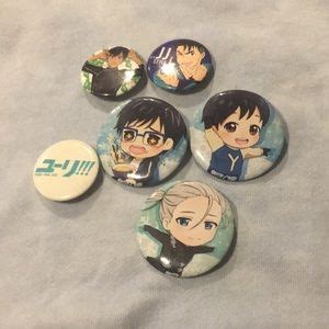 Hot Topic Accessories Yuri On Ice Pinsbuttons Poshmark