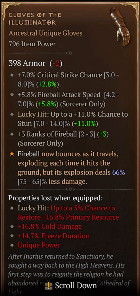 Fire Sorc Gloves Worth Anything Decent Rolls Topic D2jsp