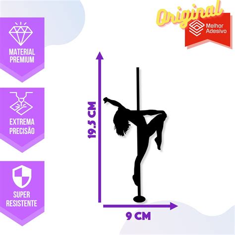 Adesivo De Geladeira Mulher Em Pole Dance Elo