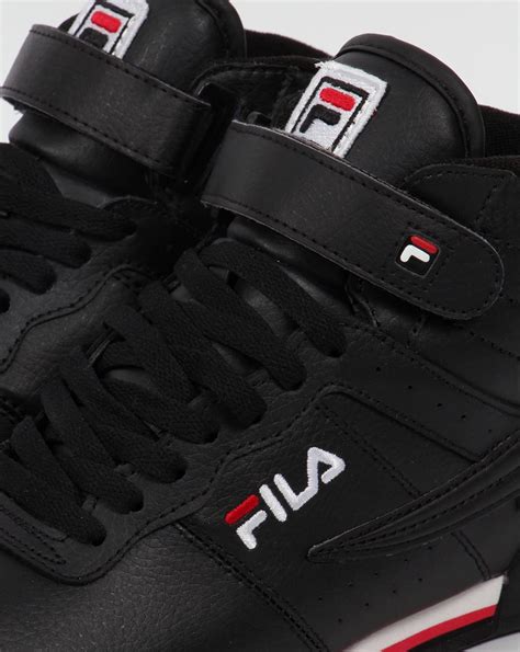 Fila Vintage F 13 Trainers Blackhigh Topsshoesbasketball