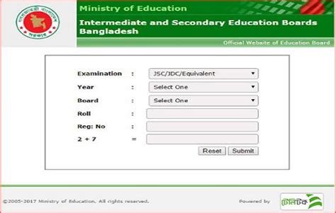 SSC Result 2017 Bangladesh All Education Board Results OnlineResultBD