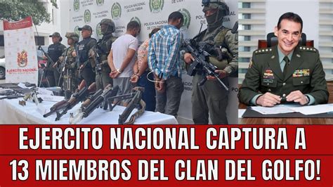 Ejercito Nacional En Operacion AgamenÓn Contra El Clan Del Golfo