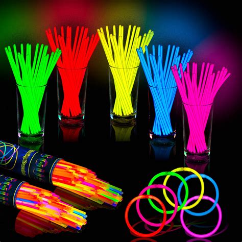 Ultra Bright Glow Sticks Bracelets Glow Stick Etsy