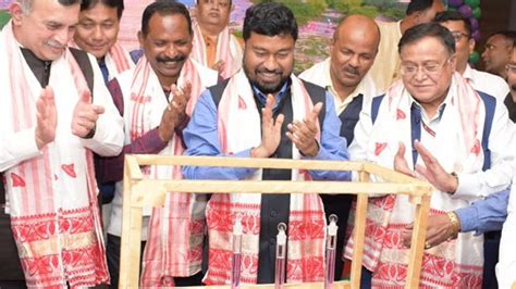 Porn Clip Disrupts Indian Oil Event Launched By Union Minister Teli In Assam S Tinsukia Probe