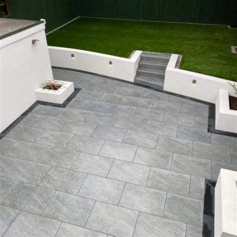 Dakota Grey Porcelain 600x900 Paving Stones Direct