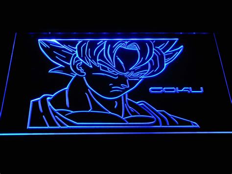 Dragon Ball Saiyan Goku Led Neon Sign Safespecial