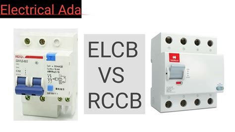 Difference Between Elcb And Rccb In Hindi Elcb Vs Rccb Circuit