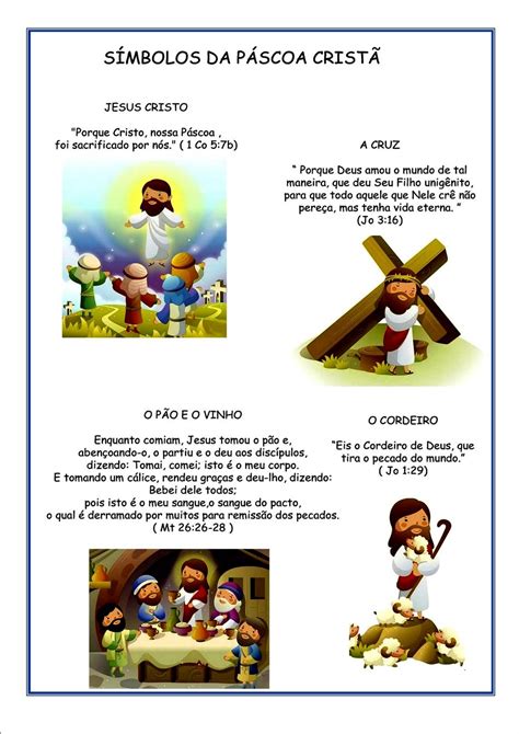 Que Símbolos São Utilizados Para Representar E Comemorar A Páscoa