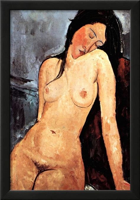 Amazon Amadeo Modigliani Nude Female Art Print Poster Lamina