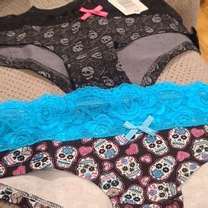 Hot Topic Intimates Sleepwear New Hot Topic Pack Of Panties Halloween Skulls Poshmark