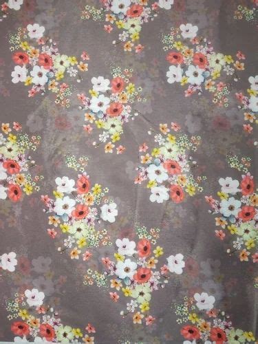 Chinon Chiffon Digital Print Fabric At Rs Meter Digital Printed