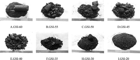 typical core coal samples   gsi  scientific